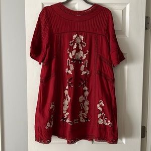 Free people ‘Perfectly Victorian” mini dress